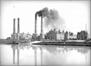 Städtisches Elektrizitätswerk Simmering 1910