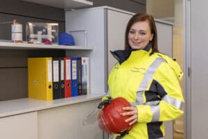 Karoline Pinner technische Projektleiterin Umspannwerke