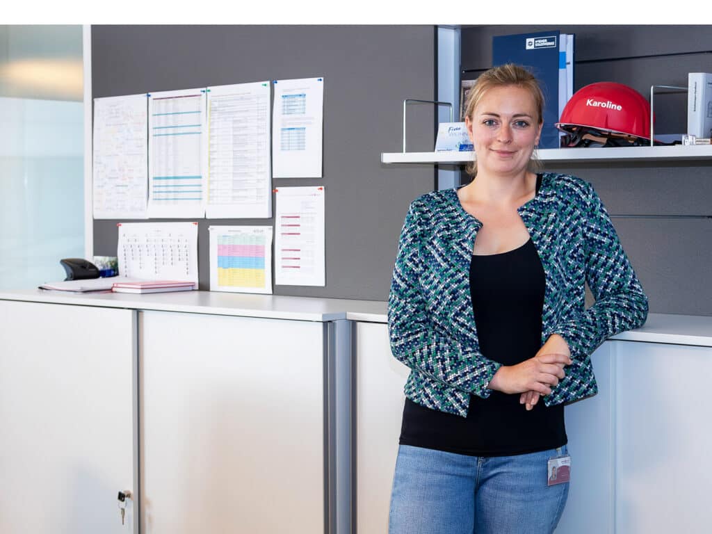 Karoline Pinner in ihrem Büro