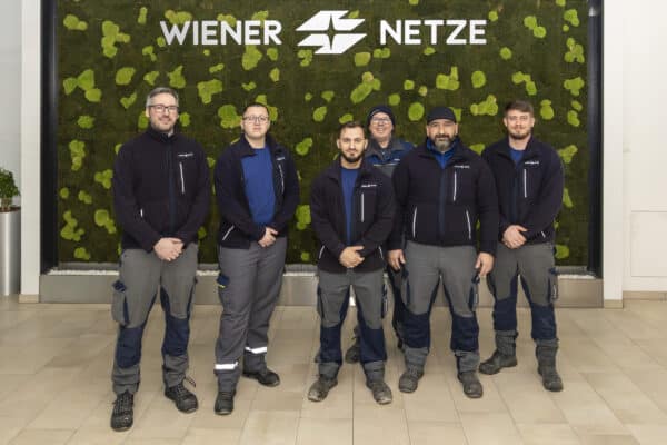 Gruppenfoto Kabelmonteure
